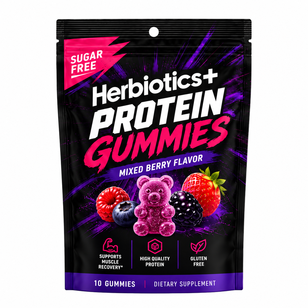 Protein gummies 10-pack