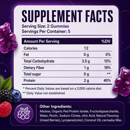 Protein gummies 10-pack